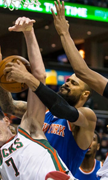 Knicks outlast Bucks 107-101 in double OT